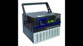 3000MW ILDA Animation RGB Laser Light