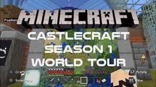 REALM TOUR! 2020 UPDATE (Minecraft: CastleCraft bedrock realm)