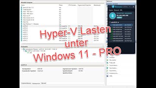 Hyper-V unter Windows 11 - Vollast? -- #hyper-v #windows11 #lastverteilung