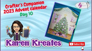 Crafter's Companion Advent Calendar 2023 door 10