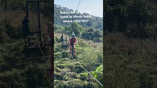 Scariest moment EVER - Cycling on a tightrope over the Himalayas!