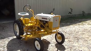 Cub Tractor 1972 International Harvester complete restoration