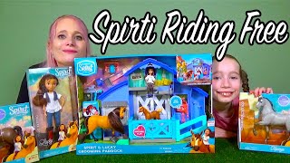 Spirit Riding Free Play Paddock and New Horses!!