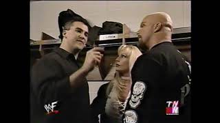 Our Olympic Hero Kurt Angles asks Stone Cold Steve Austin if he has his back - Raw - Nov. 5, 2001