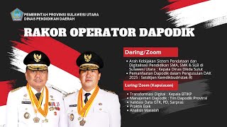 Rakor Operator Dapodik 2024