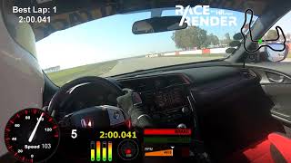 FK8 Type R Buttonwillow 13ccw 2:00.04 - SV/HTAC 1-30-2022