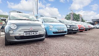 How to open a Fiat 500 fuel cap