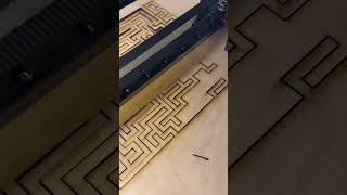 Laser Cut Wooden Maze (Gweike RF laser)