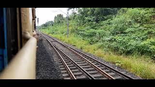 Superb Accelerations by WDM 3A twins for skipping Bhoke Station #KonkanRailway