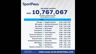 How to win Sportpesa Mega Jackpot