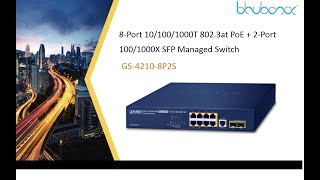 GS-4210-8P2S  Managed Switch