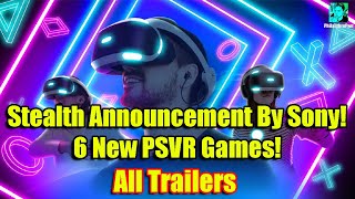 Sony Announces 6 New PlayStation VR Games Today (All Trailers)