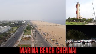 Marina Beach | Second Longest Beach In The World | Chennai City | AK VLOGS AND TRAVELS