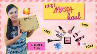 HUGE NYKAA HAUL 2020। Kay Beauty, Laneige, PAC, Maybelline Starting at ₹150/-। Esthetic Pattern