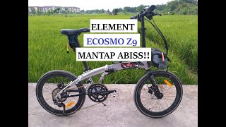 REVIEW SEPEDA LIPAT ELEMENT ECOSMO Z9