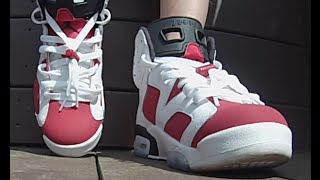 WDYWT Air Jordan Carmine 6 Quick On Foot