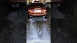 CLS63 AMG angry foam shots