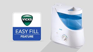 Vicks EasyFill Cool Mist Humidifier VUL570 - Features