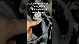 GANTI SELANG RADIATOR ATAS KIJANG KAPSUL DIESEL