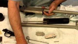 Pump Action Shotgun, Cleaning & Lubrication