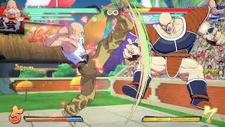 DBFZ S3 Master Roshi spark ki blast loop ft Videl & Gotenks assist 120 hits TOD (7 bars to 0)