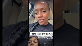 PROTECTIVE STYLES ARE A SCAM!!?! Check out my tiktok for the full video.