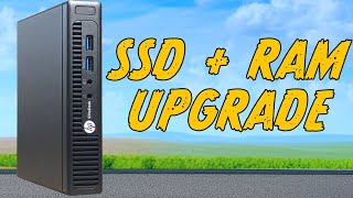 HP Elitedesk 705 G3 Mini Upgrade | Motherboard swap, RAM SSD installation