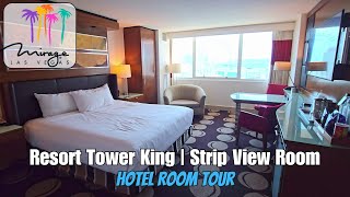 The Mirage Las Vegas Resort Tower King Strip View Room Tour Amazing Views! #hotel #lasvegas #mirage