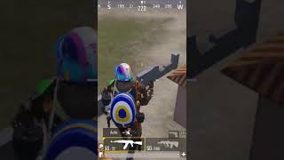 Push up on a top  tanker of pubg mobile at Erangel #shorts