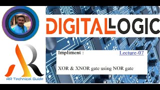 XOR using NOR || XNOR using NOR || Exclusive gate using Universal gate