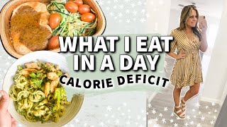 WHAT I EAT IN A DAY REALISTIC CALORIE DEFICIT FOR WEIGHT LOSS