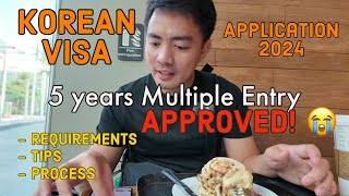 Multiple Entry KOREAN VISA APPROVED: Application Requirements, Tips & Process | Marvin Samaco