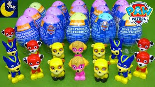 LOTS of Paw Patrol Surprise Eggs Toys Easter Basket Blind Bags Best Toy Video for Kids Toddlers