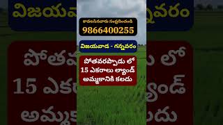 Land for Sale in Pothavarappadu | Gannavaram | Vijayawada | పోతవరప్పాడు |9866400255|#krishnadistrict