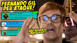 FERNANDO GIL DEU ATAQUE AO VIVO! O CHAT DEIXOU ELE MALUCO! OLHA O QUE ACONTECEU!