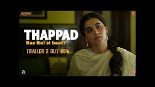 THAPPAD: Taapsee Pannu | Anubhav Sinha | Bhushan Kumar | Releasing 28 February 2020