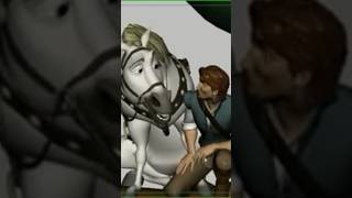 Tangled first animation tests Flynn