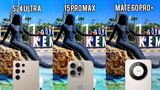 Samsung Galaxy S24 Ultra Vs iPhone 15 Pro Max Vs Huawei Mate 60 Pro Plus Camera Test