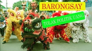 AKSI BARONGSAY TOLAK POLITIK UANG. SAFETY ROAD KUDUS 2019