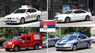 Prime Minister of Norway in Serbia | Police Escort