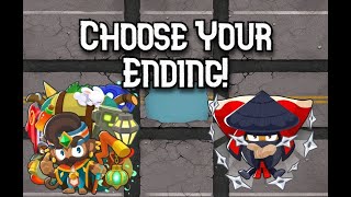 #OUCH CHIMPS Black Border Guide! Choose your ending! Update 36.3 (Bloons TD6)