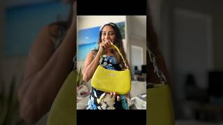 TERI SHOULDER BAG SIGNATURE CANVAS #youtubeshorts #unboxing #coach #coachbag #neon #luxury #handbags