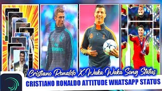 Cristiano Ronaldo Attitude WhatsApp Status || Cristiano Ronaldo X Waka Waka Song Status | Cr7 Status