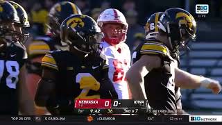 #Huskers at Iowa 2022, 1Q 9:53