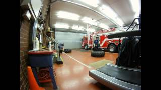 Firefighter Workout Crossfit Tire Flip with GoPro