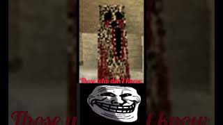 Minecraft creepypasta those who know #shortsfeed #trendingshorts #trending #shortvideo #trollface