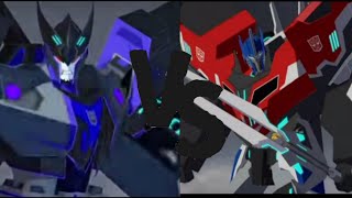 Transformers RID(2015) optimus prime vs megatronus