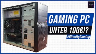 GAMING PC für E-SPORTS unter 100€?!  #GünstigGaming