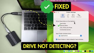 External Drive Not Showing in Mac? Fixed - How to Make MacBook Regognize USB SSD or Hard Disk