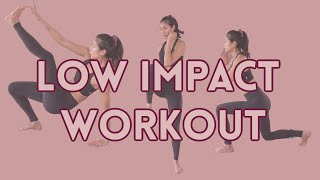 Low impact full body workout + warm up and cool down (apartment-friendly!)